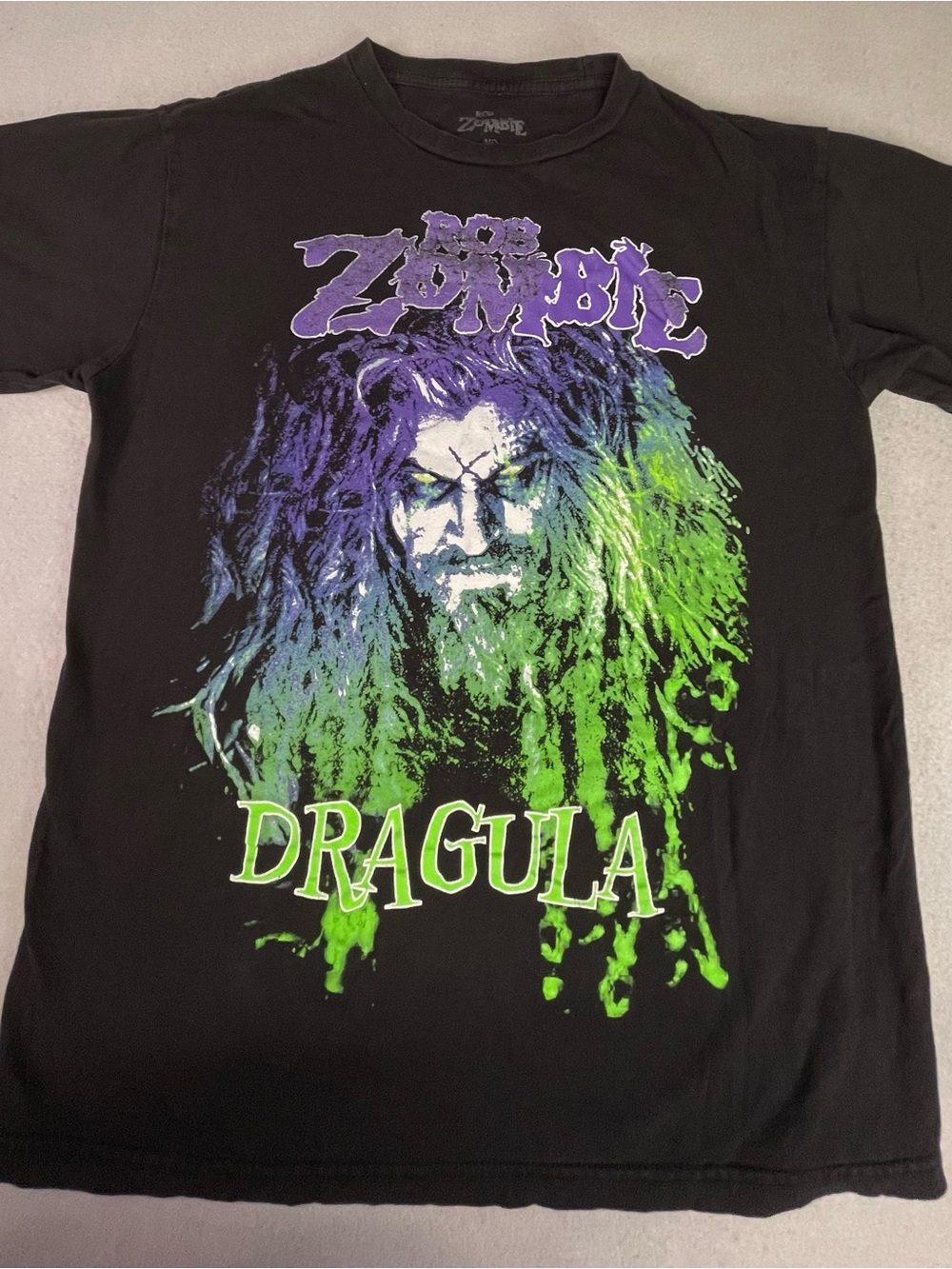 Rob Zombie Dragula T-Shirt Size Medium Unisex Horror Grunge Halloween Gothic VTG